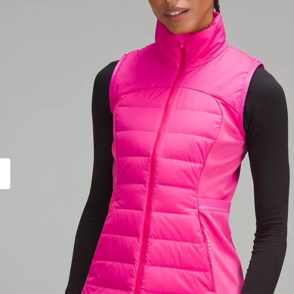 lululemon athletica Jackets & Blazers - LULULEMON Down for It All Vest SONIC PINK SIZE 4 NWT PERFECT Puffer